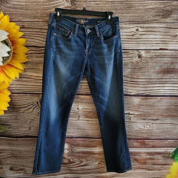 Lucky Brand Women's Jeans 4/27 Sweet N Straight Pre-owned - Picture 1 of 5